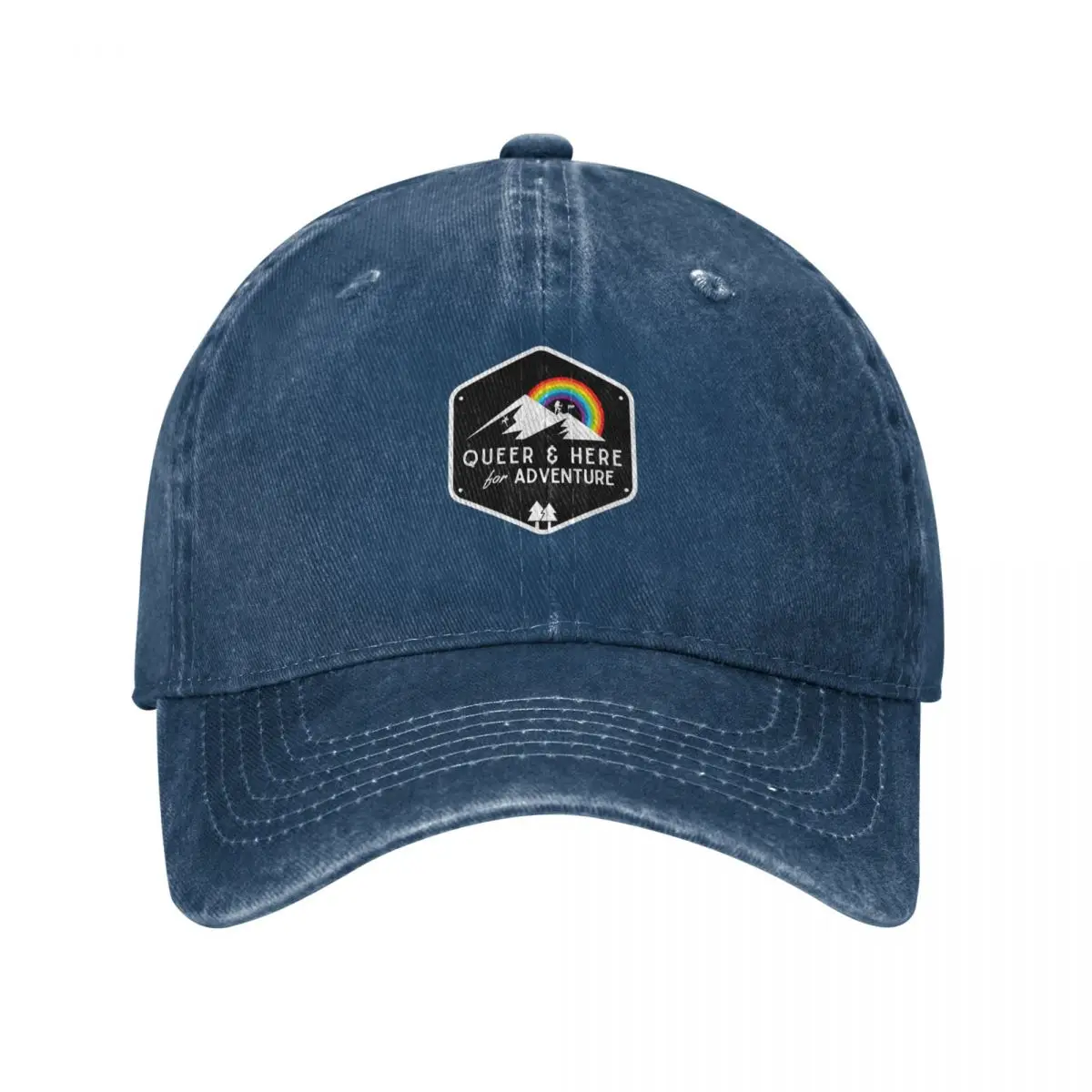 Outdoor Adventure Outlet - Queer & Here for Adventure Beyzbol