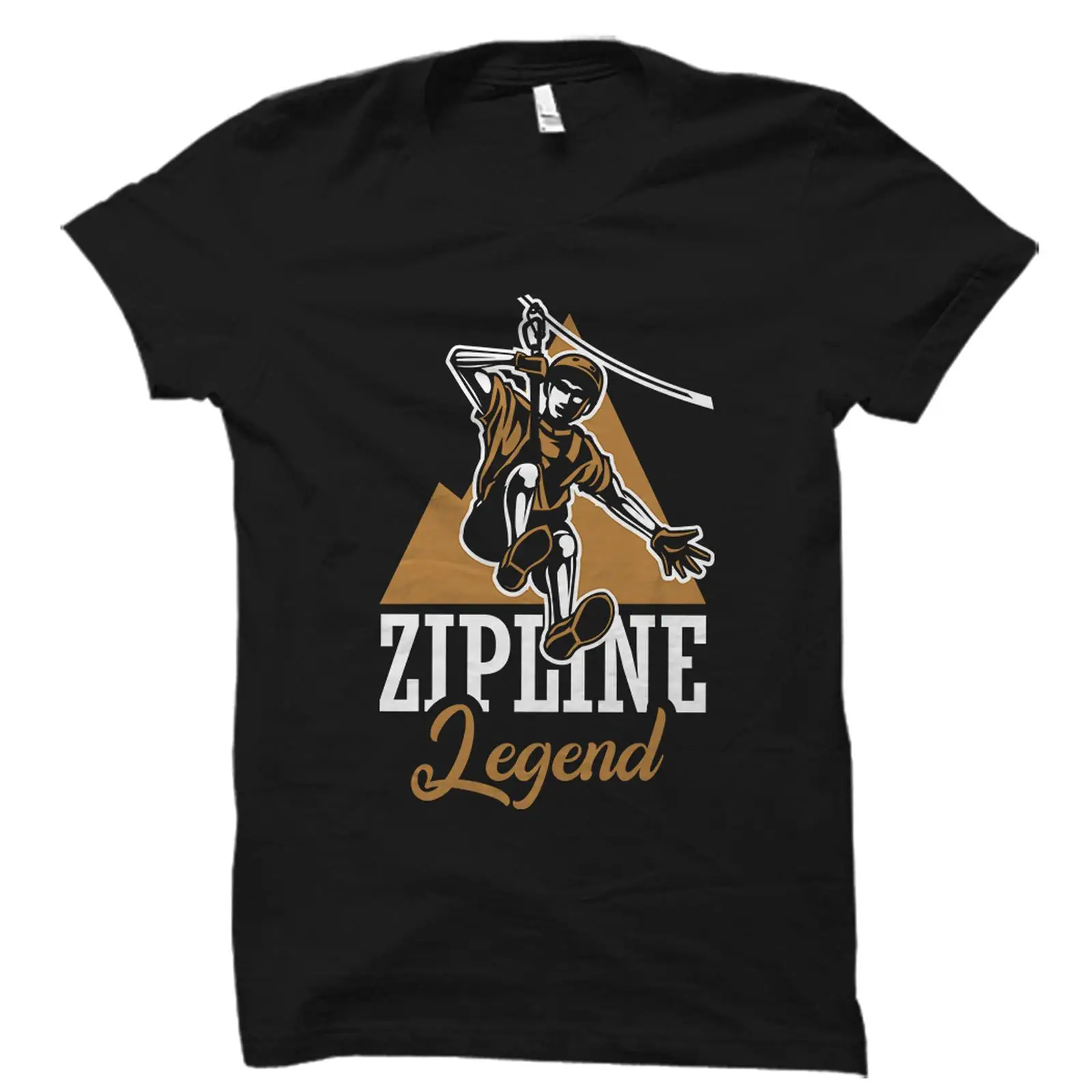 Outdoor Adventure Ziplines & Waterfall Puerto Vallarta - Zipline Legend Tişörtü Komik Ziplining Açık